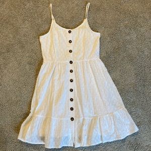 White Cotton Dress